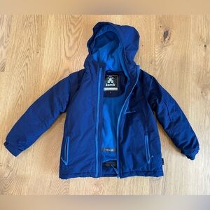 Kamik Kids Blue Hooded Raincoat